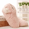 Winter Lamb Ear Ankle Slip On Cute Flat Home Slippers
