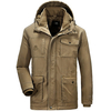 Winter Outdoor Casual Thicken Warm Detachable Hood Jacket for Men