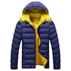 Winter Outdoor Water Resistant Thicken Warm Hooded Padded Jacket For Men