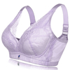 Wireless Deep V Soft Adjustable Printed Mesh Thin Bras