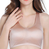 Wireless Embroidery Raw Cut Yoga Sport Comfortable Bras