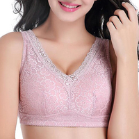 Wireless Gather Comfortable Soft Thin Cup Yoga Sleeping Bra