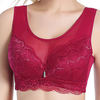 Wireless Mesh Breathable Lace-trim Yoga Sleeping Bras