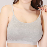 Wireless Plus Size Sports Seamfree Adjustable Yoga Cozy Camisole Bras