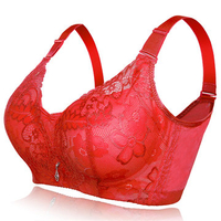Wireless Printed Adjustable Gather Breathable Comfy Bras