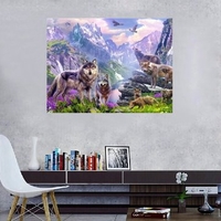 Wolves 5D Diamond Painting Embroidery DIY Craft Home Decor