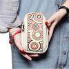 Woman Canvas Clutches Bags Wristlet Wallet Phone Wallet For Iphone Samsung Huawei Xiaomi
