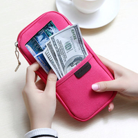 Woman Man Passport Wallet Casual Outdoor Registration Bag Multifunction Children Pen Bag