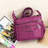 Woman Nylon Casual Crossbody Bag Multipocket Waterproof Shoulder Bag Tote Bag