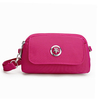 Woman Nylon Cover Zipper Crossbody Bag Clutch 6.3 Inch Phone Wallet For Iphone Samsung Xiaomi