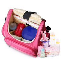 Woman Nylon Storage Mummy Bag Functional Waterproof Backpack Travel Bag