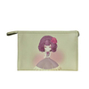 Woman Nylon Waterproof Cosmetic Bag Toiletry Kit Little Girls Pattern Cute Bag