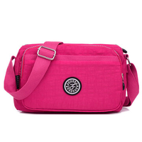 Woman Nylon Waterproof Crossbody Bag Casual Outdoor Shoulder Bag