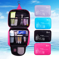 Woman Nylon Waterproof Travel Storage Bag Bathroom Bag Home Toiletry Kit Cosmetic Bag