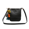 Woman PU Cover Crossbody Bag 3 Layers Little Bag Accessories Cute Bag Retro Shoulder Bag