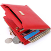 Woman PU Elegant Removable Wallet Wristlet Wallet Business Passport Wallet