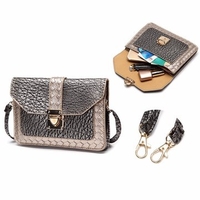 Woman PU Mini Snakeskin Pattern Crossbody Bag Shoulder Bag Phone Bag