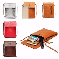 Woman PU Phone Storage Bag Clutch Crossbody Bag Phone Bag For Woman