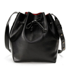 Women 2PCS Bucket Black Casual Elegant Crossbody Bags Leisure Shopping Shoulder Bags