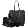 Women 2PCS Elegant Casual Vintage Tassels Handbags Leisure Shopping Shoulder Bags