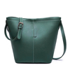 Women 2PCS Stylish PU Leather Bucket Bags Shoulder Bags Handbags