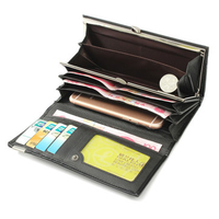 Women 3D Crocodile Grain Casual Wallet Ladies Elegant Long Purse