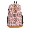 Women Adjustable Adorable Canvas Printing Backpack Schoolbag