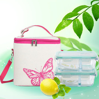 Women Aluminum Foil Insulation Package Picnic Bag Ice Storage Bag