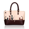 Women Animal Contrast Color Handbags Rabbit Cat Pattern Crossbody Bags Shuolder bags