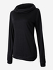 Women Back Straps Long Sleeve Pullover Sweatshirts