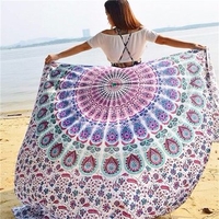 Women Beach Scarf Sun Protection Shawl Beach Towel Tapestry Wall Hanging Decor
