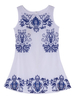 Women Bohemian Sleveless Floral Printed Mini Dress