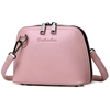 Women Bright PU Leather Crossbody Bag Simple Shoulder Bag