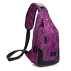 Women Camouflage Pattern Nylon Waterproof Chest Bag Shoulder Bags