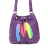 Women Candy Color Bucket Casual Crossbody Bag Leisure Shopping Shoulder Bags