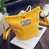 Women Canvas Bottle Bag Little Crossbody Bag Candy Color Sholder Bag