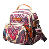 Women Canvas Casual Horse Pendant Multi-pocket Shoulder Bags Handbags