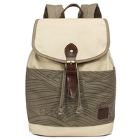 Women Canvas Durable Backpack Rucksack Tribal Vintage Drawstring Shoulder Bags