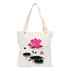 Women Canvas Floral Shoulder Bag Casual Big Capacity Handbags
