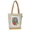 Women Canvas Handbag Animal Print Tote Bag Shopping Bag