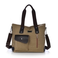 Women Canvas Handbag Large Casual Crossbody Bag Ladies Leisure Shoulder Bag