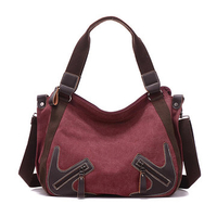 Women Canvas Large Capactiy Handbag Casual Shoulder Bags Crossbody Bags