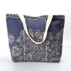 Women Canvas National Style Leisure Printing Shoulder Bags Handbags Shopping Bag