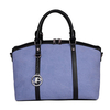 Women Canvas PU Leather Handbag Elegant Shoulder Bags Totes