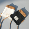 Women Canvas Tote Bag Hitcolor Little Square Bag Crossbody Bag
