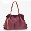 Women Canvas Tote Bags Shopping Bags Casual Crossbody Bags Clutches Wallets 3 Pcs