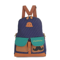 Women Canvas Triple-purpose Backpack Multifunctional Shoulder Bags Crossbody Bags