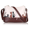 Women Cartoon Rabbit Cat Handbags Sweet Casual Crossbody Bags Leisure Shoulder Bags
