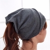 Women Casual Beanies Cap Infinity Scarf Cashmere Thicken Skullies Hat