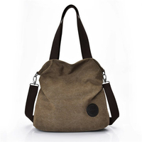 Women Casual Canvas Large Capacity Handbag Outdoor Shoulder Bags
